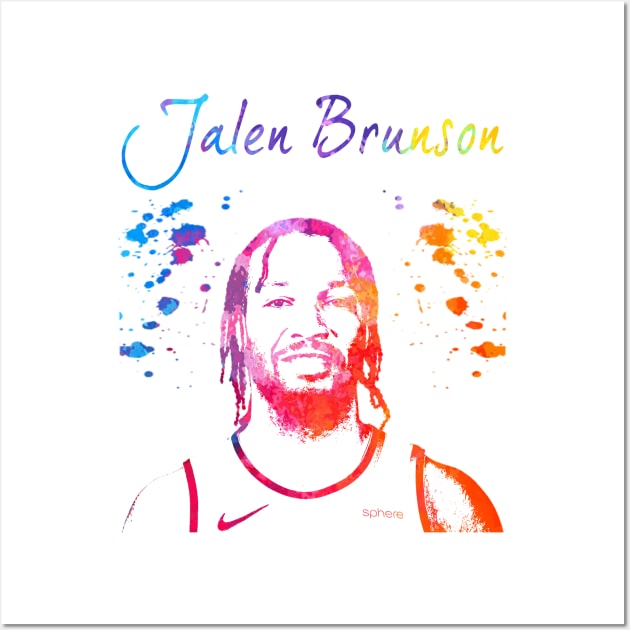 Jalen Brunson Wall Art by Moreno Art